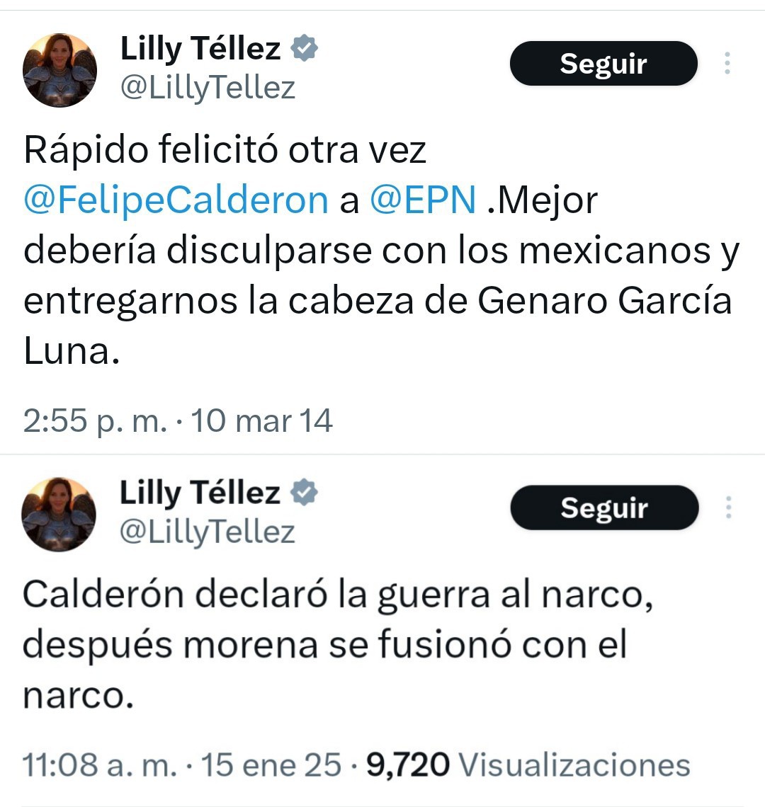 FreddyOliviery's tweet image. Este tuit es para recordarle a @LillyTellez que es Genaro García Luna el único funcionario en la historia de México en la cárcel por narco.