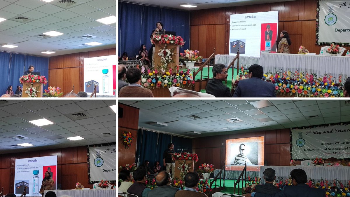 RiseIISER's tweet photo. RISE Foundation IISER shined at the 4th session of the WB Science Congress (WB DST & BT) at BCKV with inspiring talks on entrepreneurship and innovation! Next stop: Presidency University! Stay tuned! #Entrepreneurship #Innovation #WBDSTBT https://t.co/vthYYLg2kI