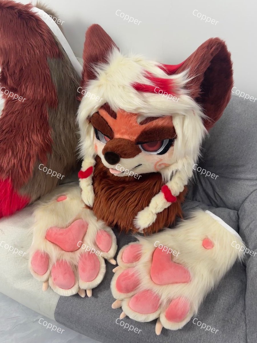 DuDusweet999's tweet photo. I love his hair so much.🥰🥰#fursuit #fursuitmaker#fursuithead
#fursuitcommissions #fursuitcommission  #furry #furrvfriends #furryfandom #furrvartwork
#furryart #cutefursuit #cutefurry https://t.co/UbBoLJJ1rT