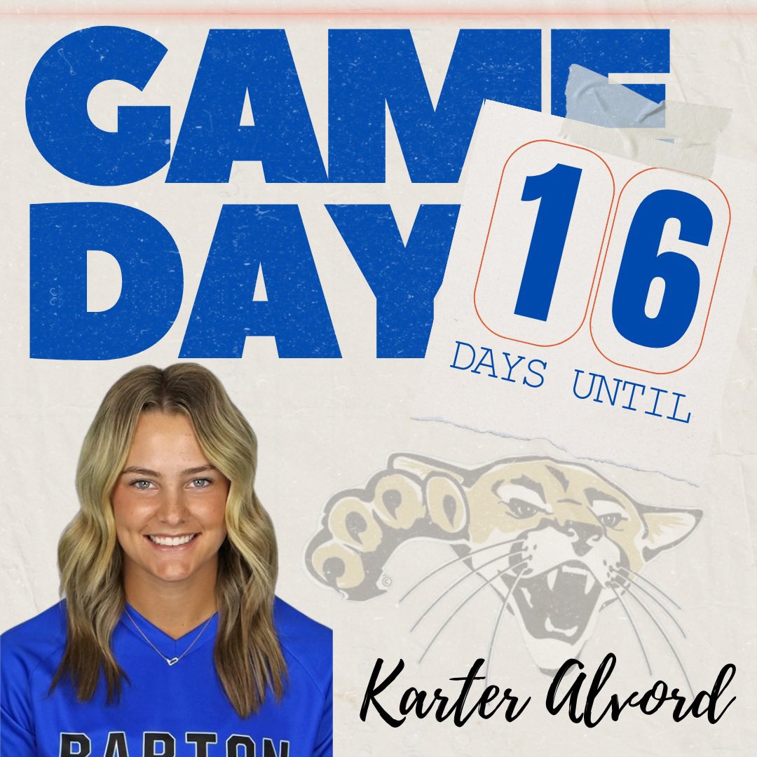 16 Days! 

Get to know our freshman, #16 ✨Karter Alvord✨

🔵Roadtrip Snack - Gummy Candy 

🔵Word to describe our team: Supportive 🤞🏼

🔵Favorite Color: 💗

#RollCougs 🐾