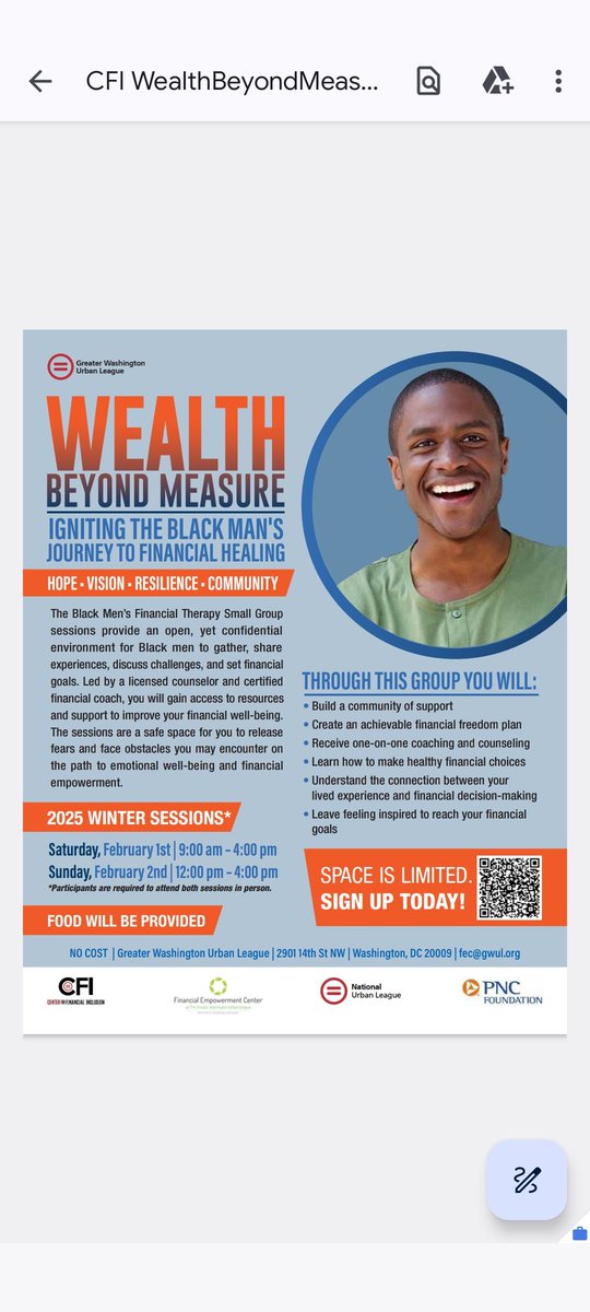 Time to expand our healing into our finances, brothers!