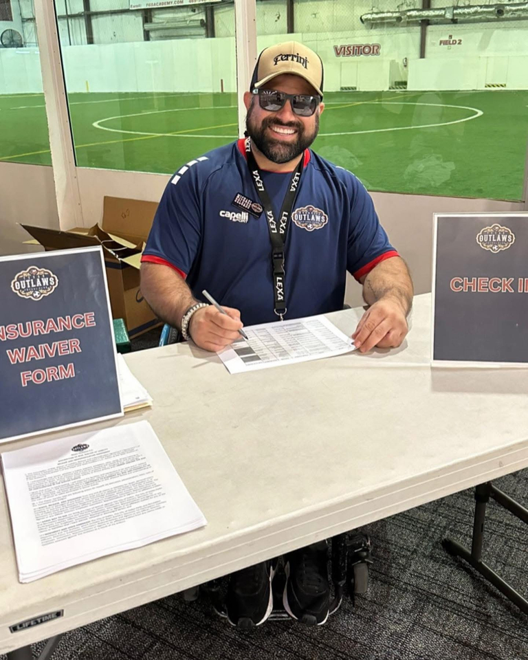 The life of <a href="/TexasOutlawsFC/">Texas Outlaws</a> GM Michael Delgado can be described in one word: resilient 

On this week's edition of Inside The Indoor Game, <a href="/Soccerwriter/">Michael Lewis</a> talks with Delgado to talk about the accident that changed his life &amp; how he continues to be a force in pro soccer in Mesquite.