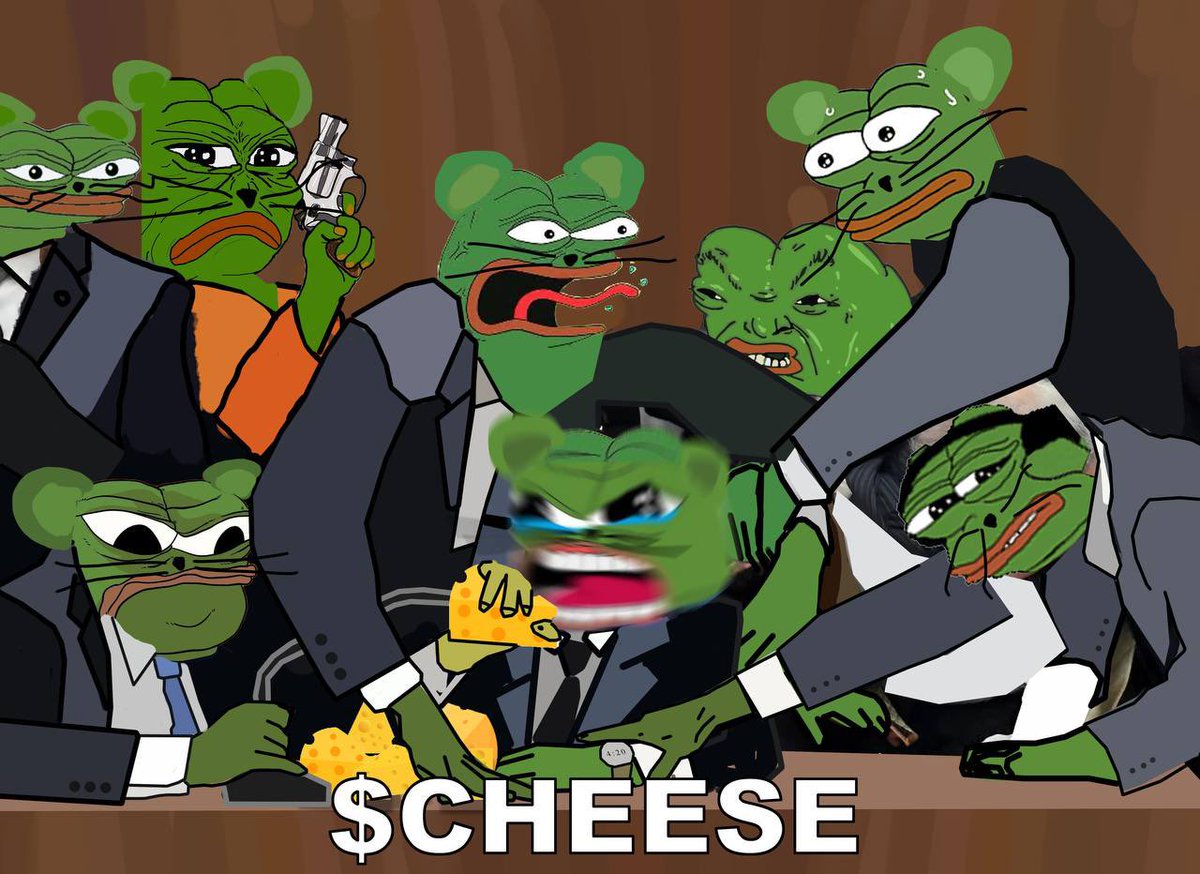 <a href="/Sartoshi0x/">Wookiee Ai 🌕🌖🌗🌘🌑🌒🌓🌔🌕</a> 2 mil hard rind floor ✅

Extremely acoustic ✅✅

On a mission to tokenize the global cheese supply which is projected to be valued at 287 billion in the future ✅✅✅

WHAT MORE CAN YOU ASK FOR.
TAKE THE $CHEESE PILL 🧀💊

<a href="/CTO_Cheese/">poop posting</a>