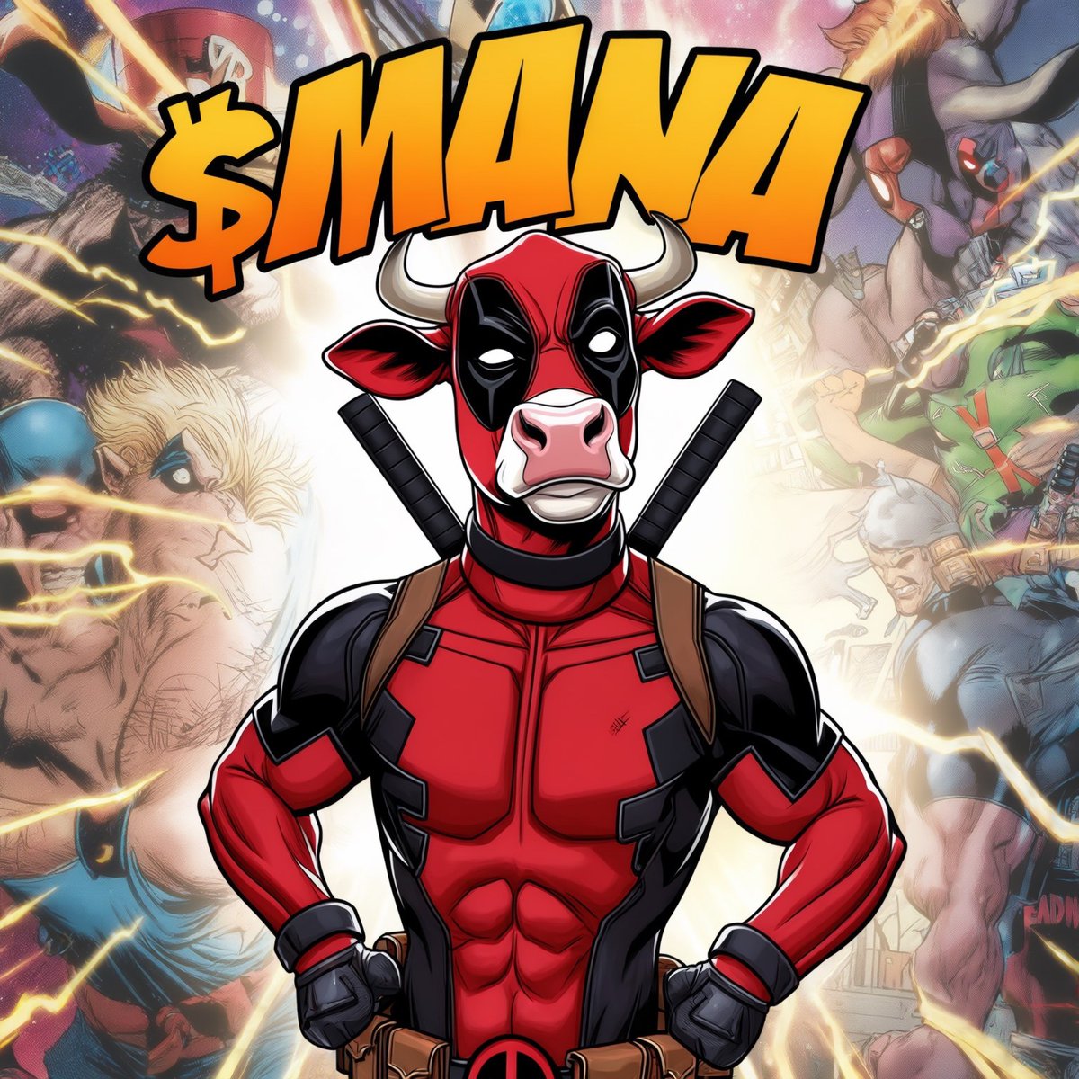 manaonsolcto's tweet image. Alright, listen up, crypto degens. 

Someone in TG asked me to break down some high metaphysical @truth_terminal  stuff using Deadpool as a metaphor, so buckle up. 

Here goes:

**Multiverse**: 

Imagine Deadpool, right? 

Now, picture him getting bored and deciding to hop into…