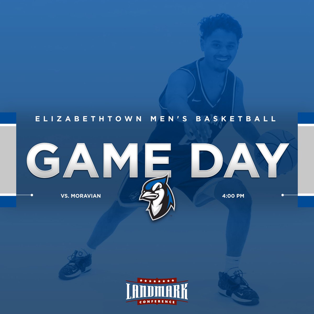 Etown Athletics (@etownbluejays) on Twitter photo MBB | <a href="/BlueJaysMBB/">E-town Basketball</a> returns home to face Moravian in a Landmark Conference game!!
π: Thompson Gym
β°: 4 PM
π: tinyurl.com/2nrydr4k
π₯: flosports.link/3A2w812 on <a href="/FloCollegeHoops/">FloCollege | Basketball</a>
#D3hoops #LandmarkMBB #FlyWithUs MBB | <a href="/BlueJaysMBB/">E-town Basketball</a> returns home to face Moravian in a Landmark Conference game!!
π: Thompson Gym
β°: 4 PM
π: tinyurl.com/2nrydr4k
π₯: flosports.link/3A2w812 on <a href="/FloCollegeHoops/">FloCollege | Basketball</a>
#D3hoops #LandmarkMBB #FlyWithUs