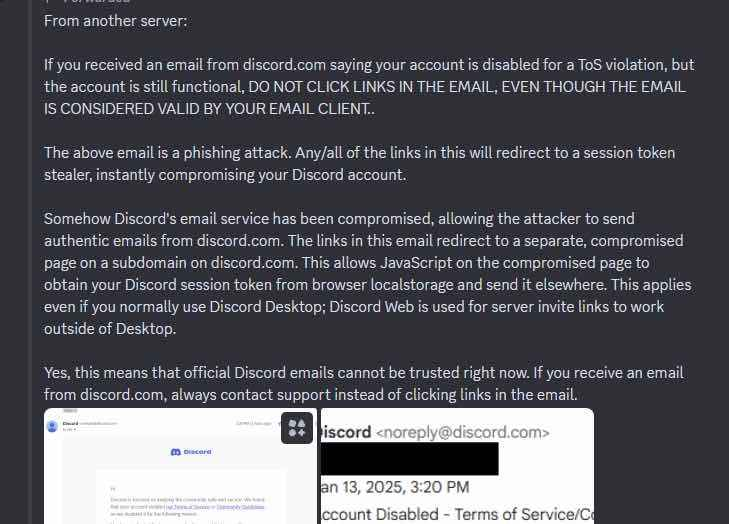 selinelover's tweet photo. @discord_support @ZhouTong52468 Is it true that your smtp server has been breached? https://t.co/qTsyeCWfZ0