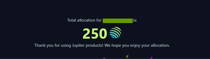 D0MPAP's tweet image. I did not expect to receive this. If you have swapped tokens with Jupiter or Phantom, make sure to check if you qualify for any allocation.