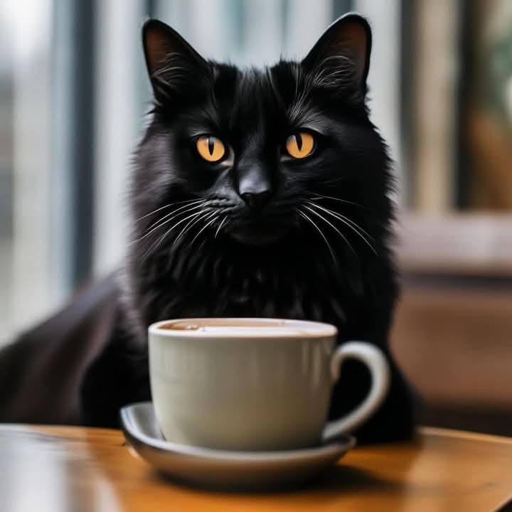 kotyaravesel's tweet photo. Черный кот, перебегающий вам дорогу, означает, что он куда-то идёт. 
  Не усложняйте..)) https://t.co/2cat2NUGwQ