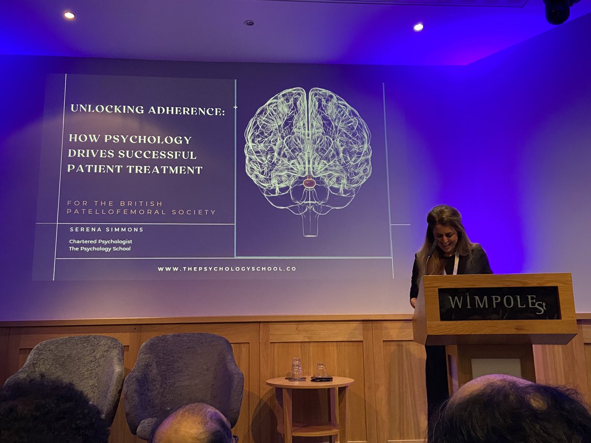 BritishPFSoc's tweet photo. Unlocking Adherence: @serenapsychol taking us through psychological strategies
#BPFS2025 https://t.co/hDEM0tiQCQ