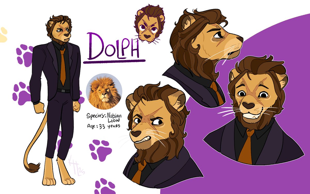 KellyHalsey11's tweet image. Last lion! Dolph was also difficult to draw, but I ended up liking how he turned out! 
#BEASTARS #dolph #shishigumi
