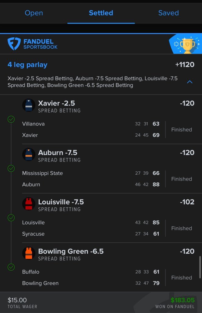 Bets have been up