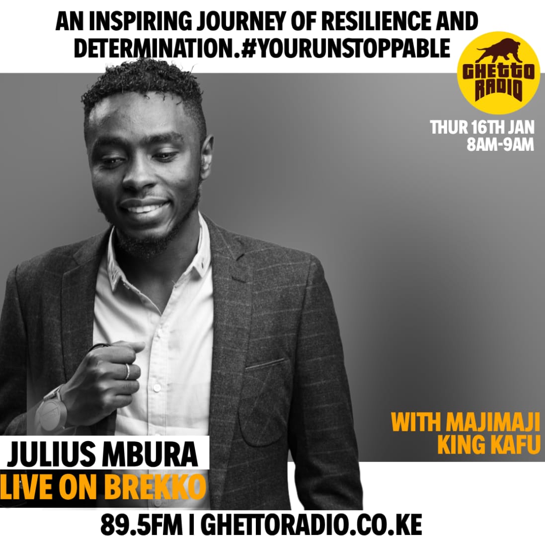 MajimajiKenya's tweet photo. Julius is visually impaired, but he rides a bike, recognizes cars better than me, and a lot more!
Tune in #Brekko @GhettoRadio895 tomorrow for the #TrueGhettoStory
An inspiring journey of resilience and determination.
#YourUnstoppable #DisabilityAndInclusion #YoungAfricaWorks https://t.co/pcYngRn84Y