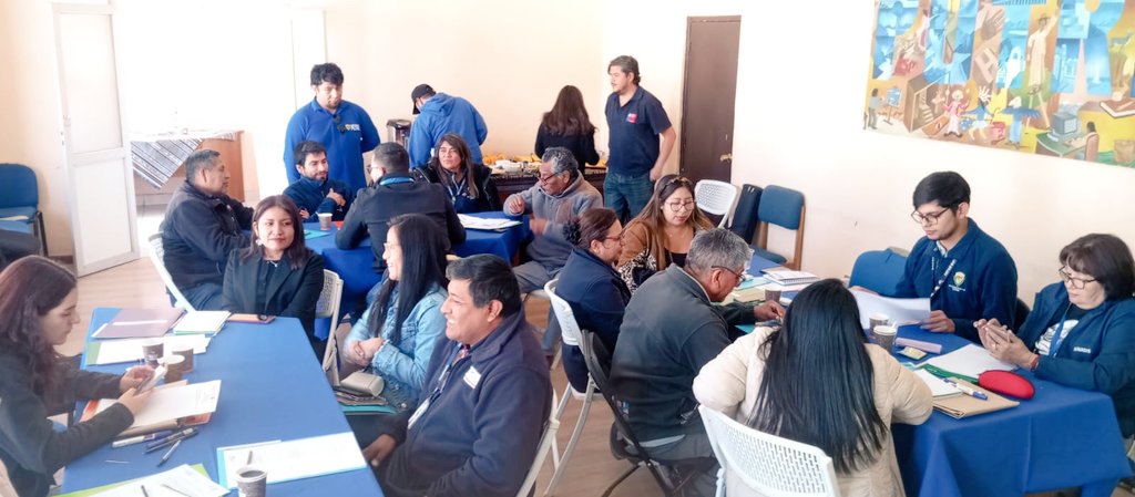 conaf_arica's tweet photo. 📢🌳 Como #CONAFPutre participamos en Diagnóstico Participativo de la Estrategia de Desarrollo Local Inclusivo, EDLI, organizado por la Oficina Comunal de la Discapacidad, el Municipio de Putre y #Senadis para fortalecer estrategias inclusivas que beneficien a la comunidad. https://t.co/LuzMue3O6V