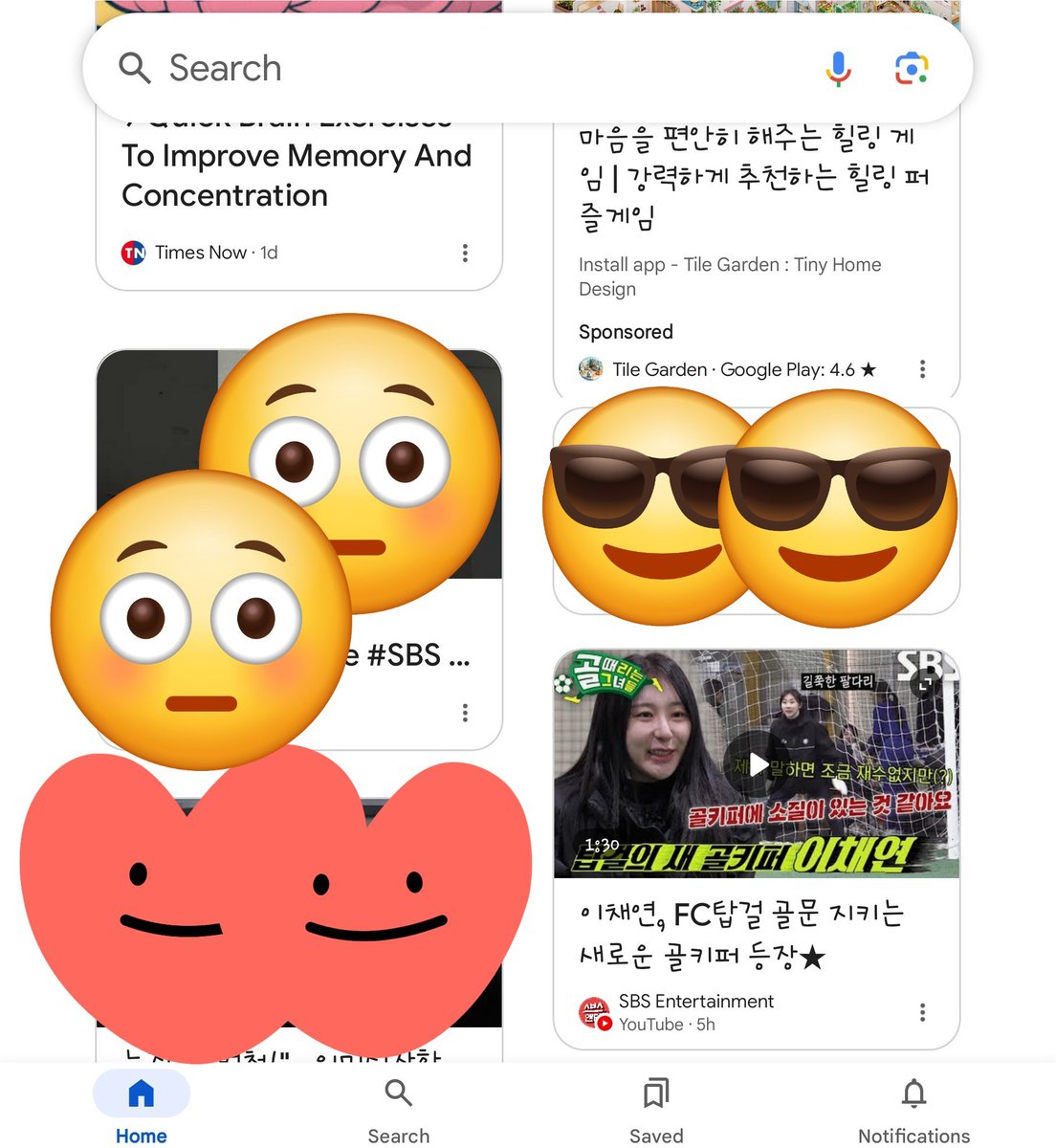 Amanda_ChaeYeon's tweet image. 연이 구글 메인에 떴다!!!!! 우어~~~~~~
역시 울 챈😆 히릿
안녕허세요~ 하는데 오ㅐ케 귀얌누😍
채리쉬라 행복해염~~~
#이채연 #골때녀 #구글 

이채연, FC탑걸 골문 지키는 새로운 골키퍼 등장★ youtube.com/watch?v=HBxfHL…