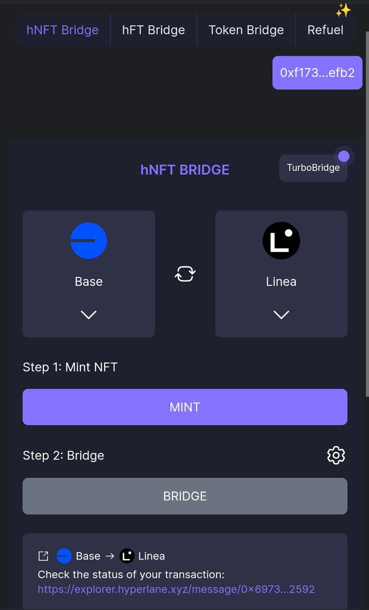 Fatbouyss's tweet photo. Day 4
Minted an NFT on merkly bybthe linkhttps://minter.merkly.com
by @hyperlane 
# moved some ETH from BASE to ARB https://t.co/Pv0PVLhh95