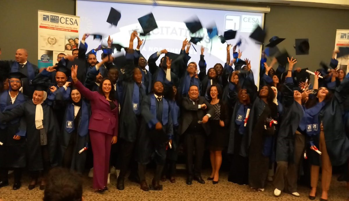 #SmartDegrees participe à la cérémonie de remise des diplômes du Centre d'Éducation des Sciences Appliquées (CESA) au Maroc, avec son Président Directeur Général, Abdesslam Benahra.
La collaboration permettra aux étudiants de se valoriser sur le marché du travail grace à la web3.