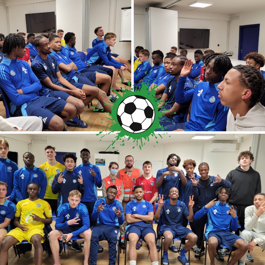 [Le foot alsacien à la découverte de la CRf]

13 janvier, des bénévoles de la CRf UL Illkirch avaient rdv avez les jeunes du Centre de formation du <a href="/RCSA/">Racing Club de Strasbourg Alsace</a> 

Ils ont pu découvrir les missions de la CRf notamment dans dans le #basrhin
 
 📸 CRF DT67 Comm &amp; Formateurs RCSA