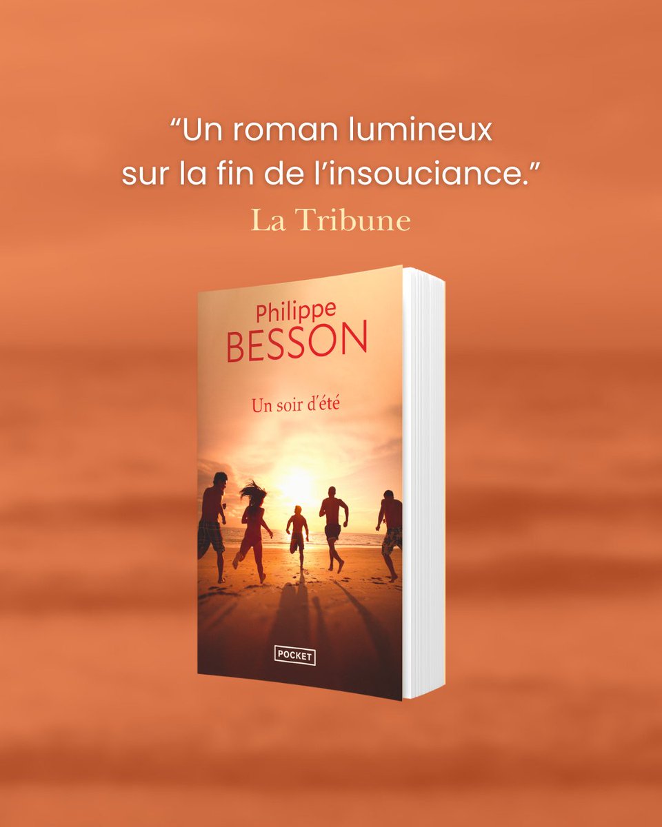 LA PRESSE EN PARLE ✨ "Un soir d'été", le nouveau roman de Philippe Besson en poche chez Pocket, célèbre le retour de l'auteur à l'autofiction.
