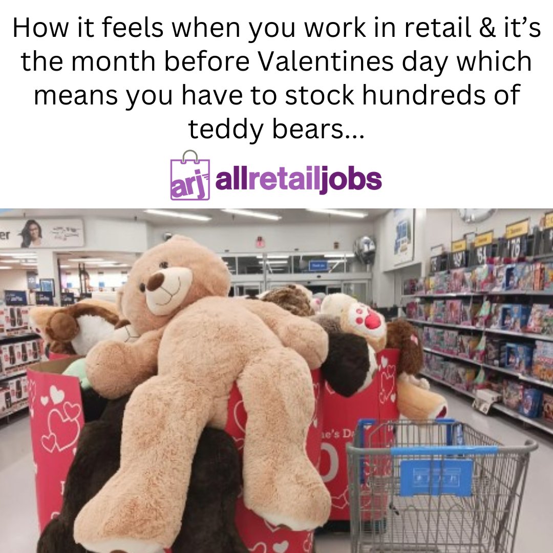 AllRetailJobs's tweet image. #retail #retailhumor #retailindustry #valentinesday
