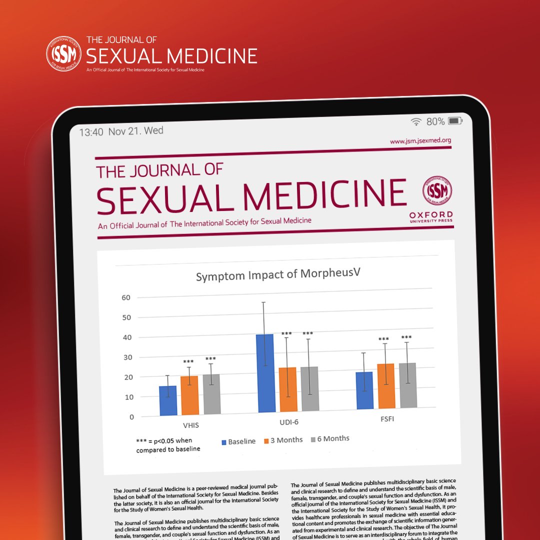 Radiofrequency ablation shows promise as a therapy for genitourinary syndrome of menopause (GSM). This nonhormonal treatment significantly improves vaginal health, urinary symptoms, and sexual function—offering a welcomed new option in GSM care: doi.org/10.1093/jsxmed…