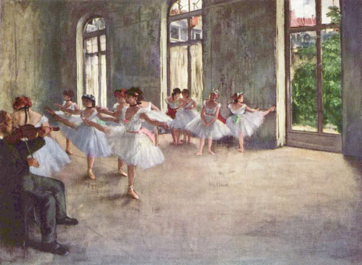 Edgar Degas, Ballet Rehearsal