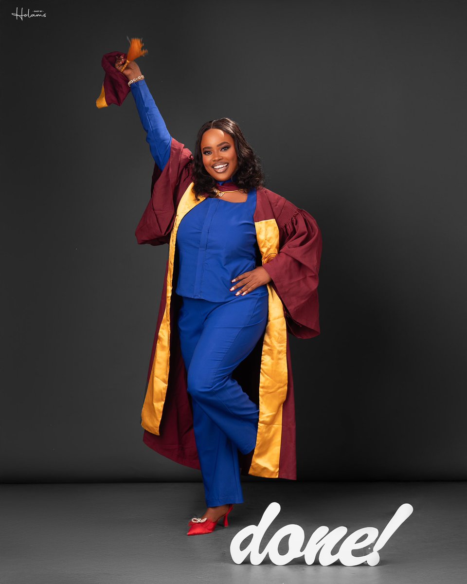 BusayoBuoye's tweet photo. Delay is not Denial 🙏
Thank you Jesus 🥰

Bsc. (Hons) Biochemistry 
University of Lagos 
Second class (Upper Division) https://t.co/i8PV8huIlW
