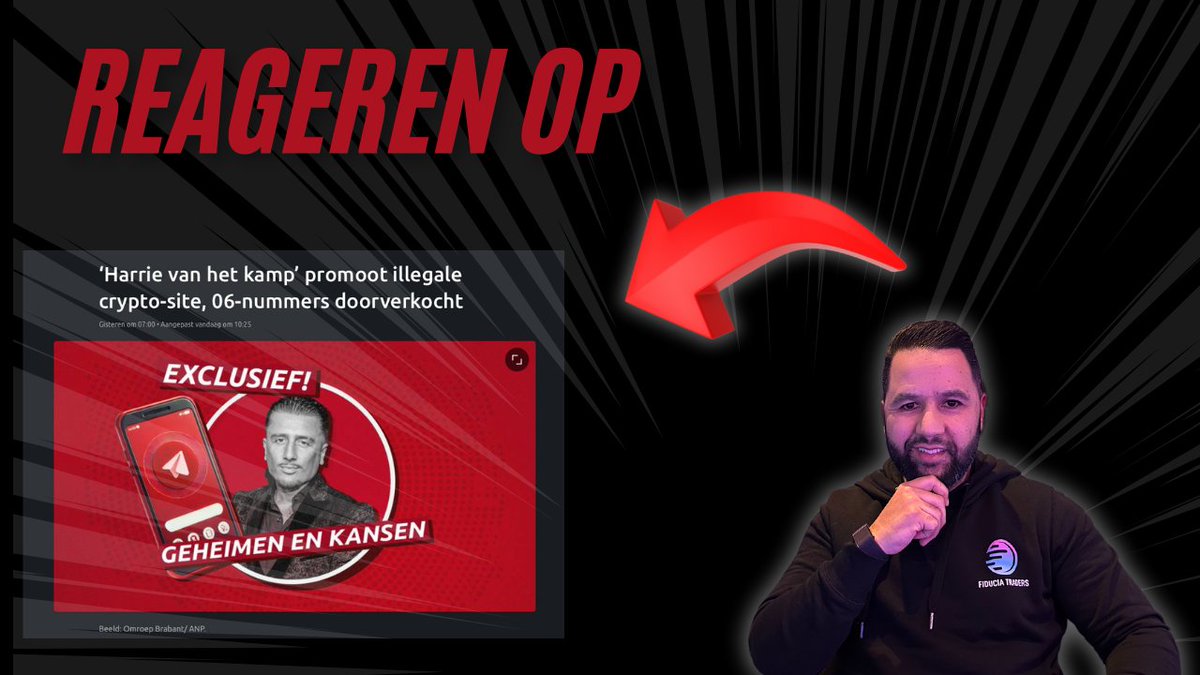 cryptozaka23's tweet photo. My second YouTube video is online. This time a reaction video in dutch about #crypto and #forex groups in The Netherlands.

https://t.co/3bXLAkoN5c https://t.co/W7rhz9gP5i