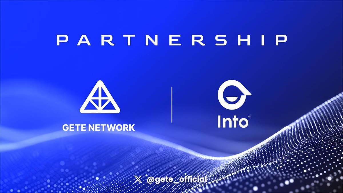 gete_official's tweet photo. 📢Exciting Partnership Announcement!
We are thrilled to announce our partnership with @INTOverse_! 🤝
INTO's dynamic ecosystem will elevate GETE’s gaming experience by integrating social, finance, and entertainment into a fully decentralized future!
#GETE #INTO #Web3 https://t.co/H1O5gNVHzV
