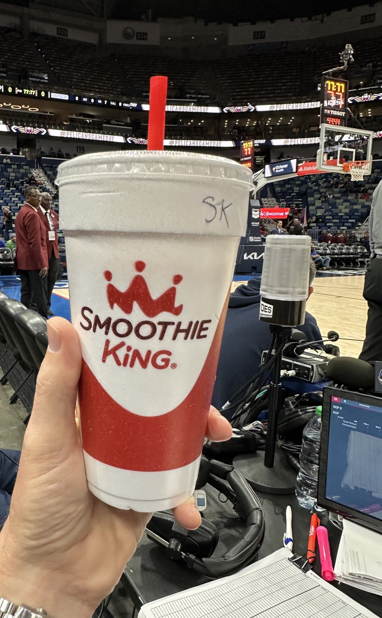 Smoothie King Center Logo