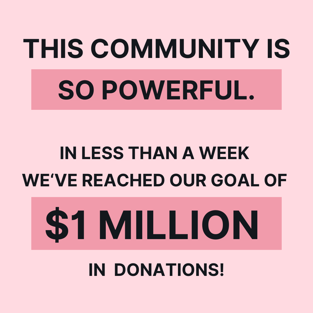ParisHilton's tweet photo. Never doubt the power of community! I am so proud that in just a few days 11:11 Media Impact reached our goal of raising $1 million dollars! 🥹 There is still work to be done. Every donation makes a difference, so please consider donating to this emergency fund: https://t.co/DPcHtQn8VZ