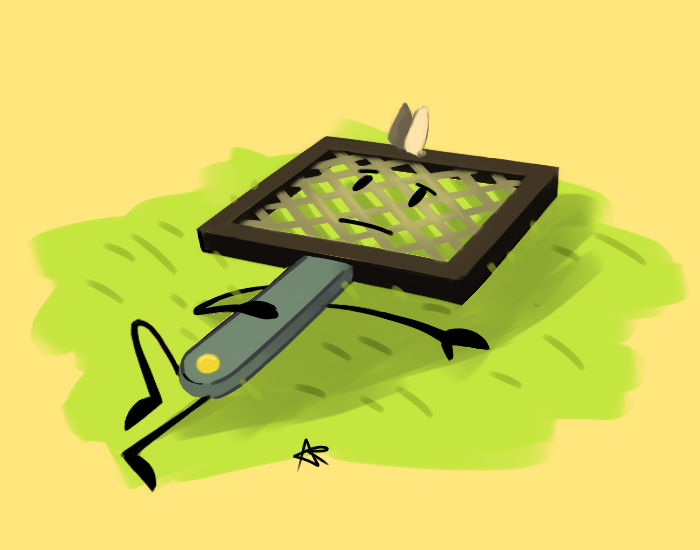 AngelliRav's tweet image. my fly swatter fell onto the grass, sorry #objectoverload #OSC