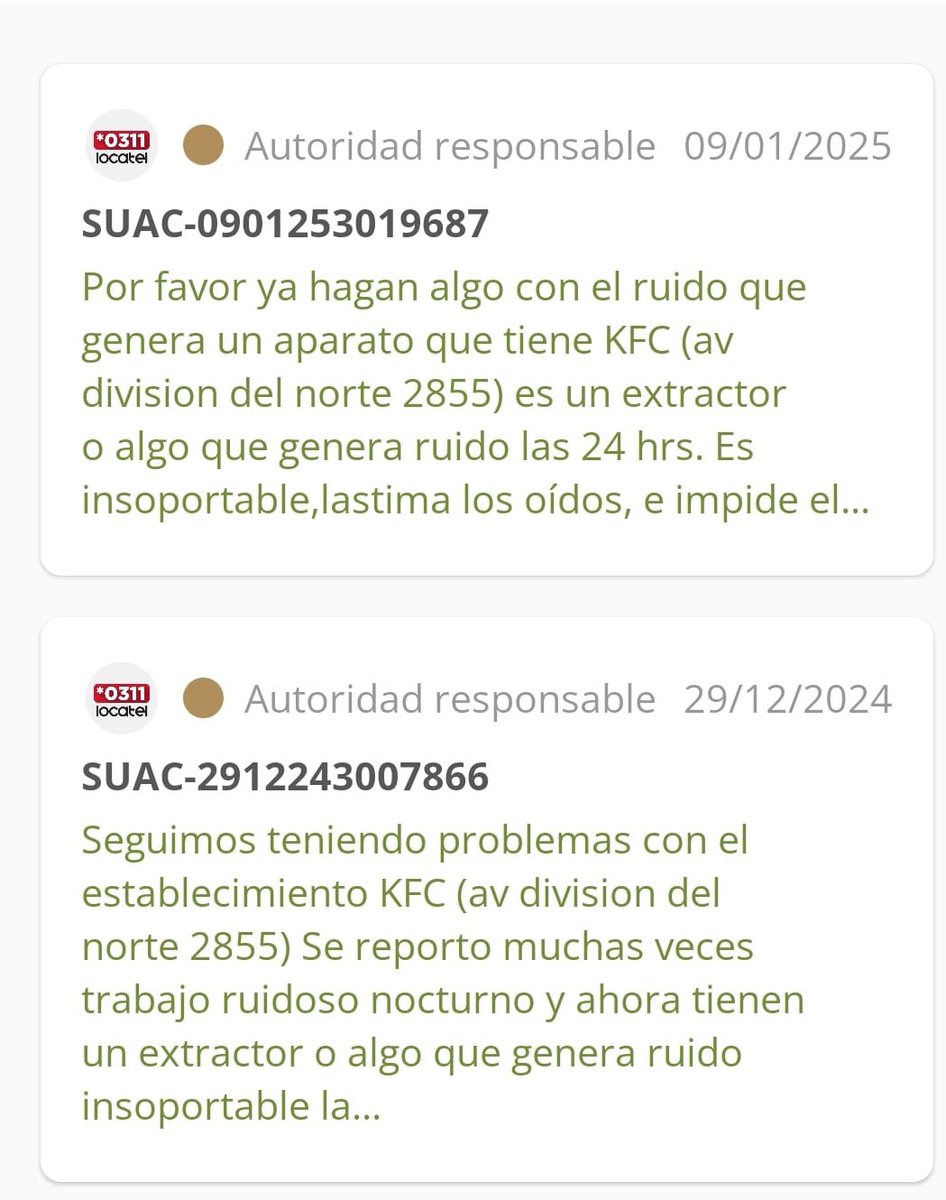RICARDOVERAAUDI's tweet photo. @INVEA_afectados @Alcaldia_Coy @giogutierrezag Solicito su intervención urgente. El KFC en División del Norte ha instalado chillers de alta capacidad en su azotea, a escasa distancia de mi departamento. El ruido constante las 24 horas  han vuelto inhabitable mi hogar. 🧵 https://t.co/oIB6AbnOVo