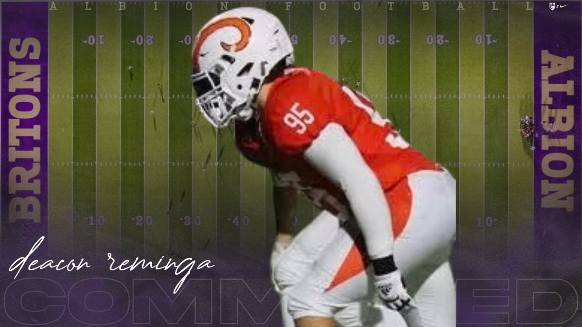 Deacon Reminga (@deaconreminga) on Twitter photo 100% committed! Blessed to have another 4 years! 🟣🟡 #ppp #gobrits
<a href="/CoachAvaloy/">Kyle Avaloy</a>
<a href="/Rundle_Albion/">Travis Rundle</a>
<a href="/CoachAndrewO/">Andrew O'Hara</a> 100% committed! Blessed to have another 4 years! 🟣🟡 #ppp #gobrits
<a href="/CoachAvaloy/">Kyle Avaloy</a>
<a href="/Rundle_Albion/">Travis Rundle</a>
<a href="/CoachAndrewO/">Andrew O'Hara</a>