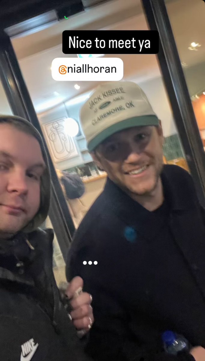 Niall Horan with a fan recently!