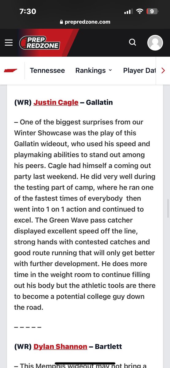Thanks for the write up <a href="/PrepRedzoneTN/">Prep Redzone Tennessee</a>