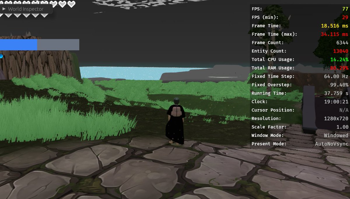 built a custom grass shader in wgsl -- its open source too  github.com/ethereumdegen/…