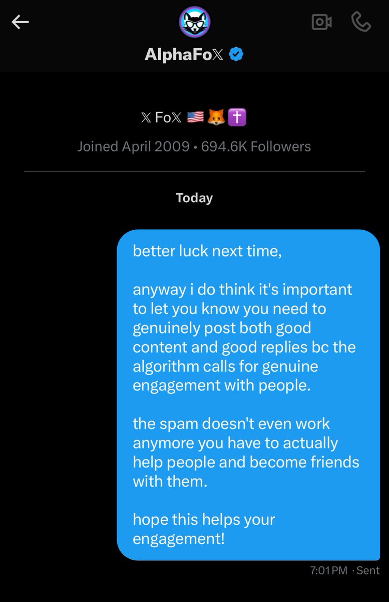 SagevsBabylon's tweet image. AlphaFox needed some help understanding how the X algorithm works.
I figured it would be helpful for some of you.
I'm always here to help🩶♾️