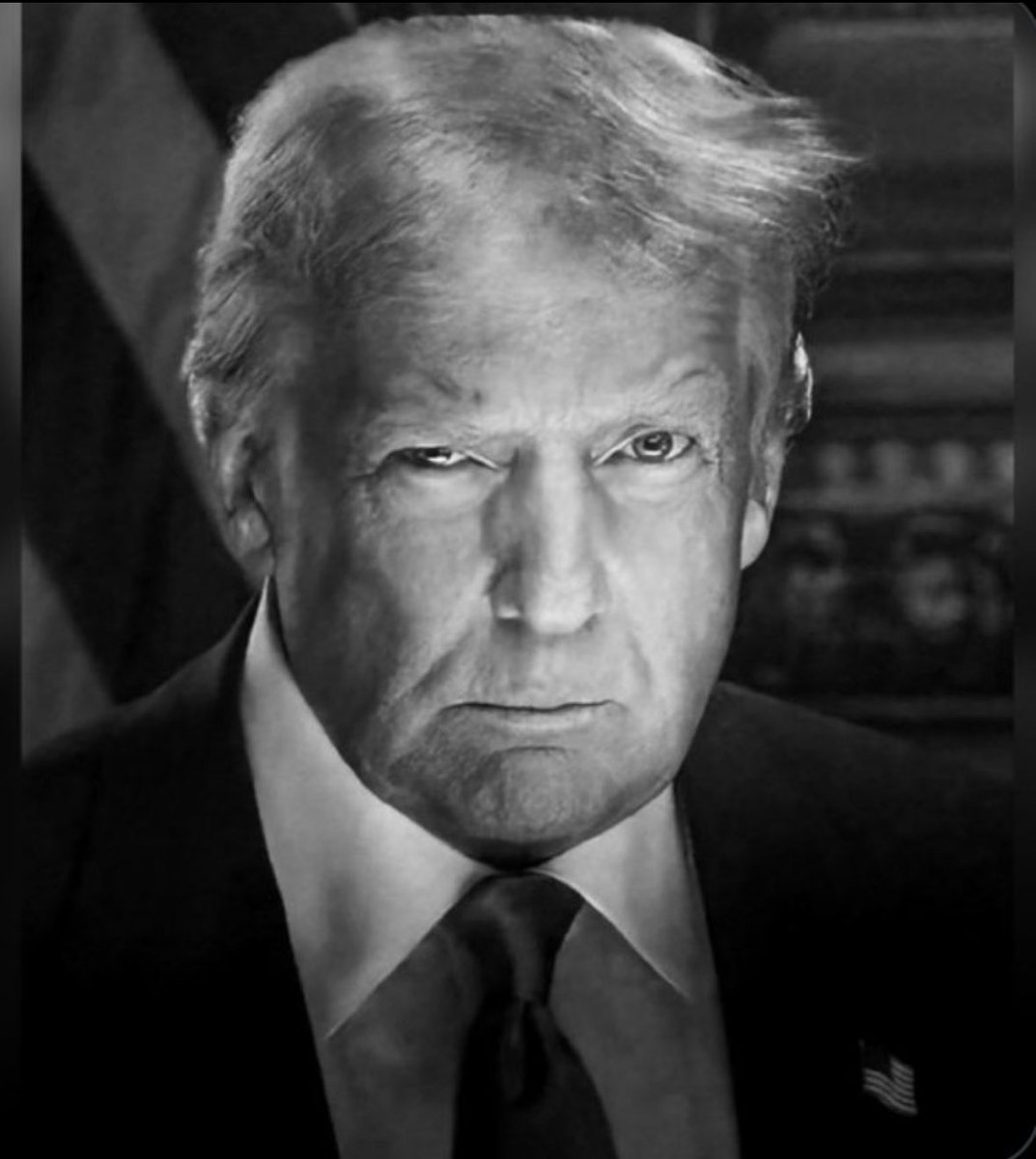 OliLondonTV's tweet photo. Trumpโs official Inaugural Portrait. https://t.co/vJ6WSgM10I