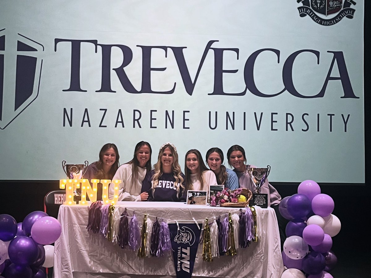 Congratulations to Faith Alsobrooks for signing to play at Trevecca Nazarene University! We are so proud of you and are excited to watch you succeed! 💜🥎