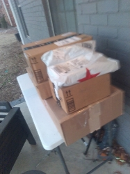 AlexK81's tweet photo. Hey, @UPS - This looks like five packages, not six!!! https://t.co/mKQAzRleM5