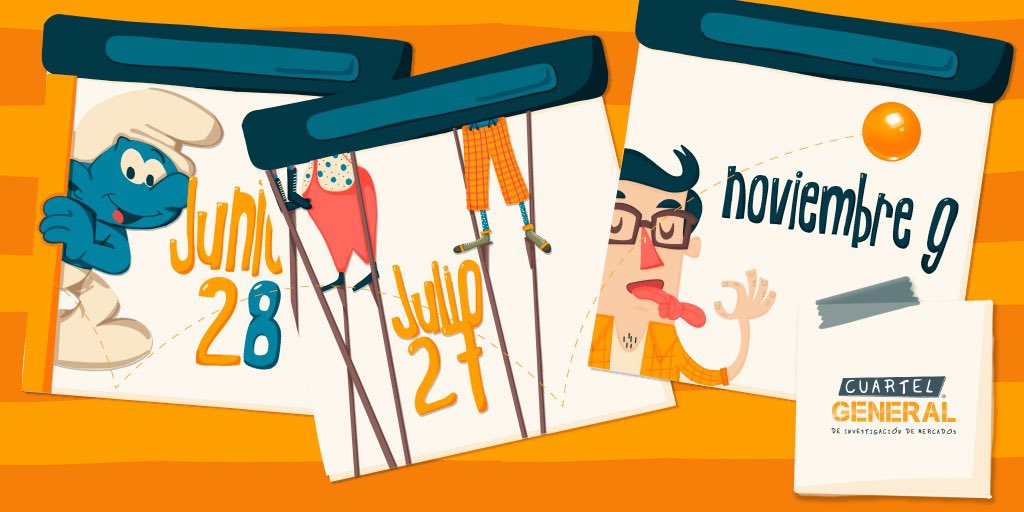 ¿Sabías que existe un Día Mundial de los Pitufos y otro para andar con zancos?  El calendario no deja de sorprendernos. Visita nuestro post de fechas peculiares: instagram.com/p/DE3Upi9yLVp/…
#Aunhaymuchopordescubrir #Lainvestigacionflexible