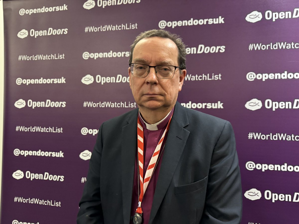 380 million Christians around the world facing persecution - the Bishop of Winchester Philip Mounstephen launches <a href="/OpenDoorsUK/">Open Doors UK</a> World Watch List report at <a href="/UKParliament/">UK Parliament</a> today