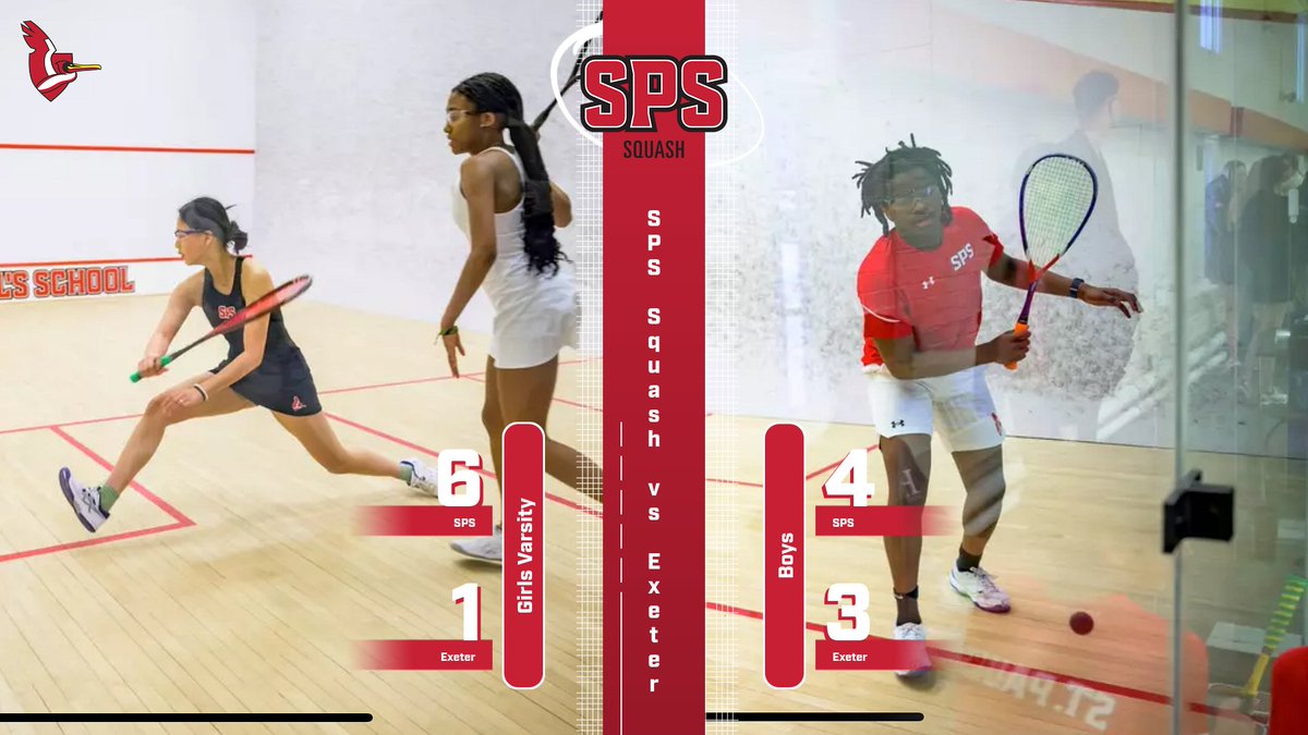 St. Paul's School Athletics (NH) (@spsathletic) on Twitter photo In a battle of NH Squash Teams, SPS came away with two wins over Exeter. Boys won 4-3 and Girls won 6-1. <a href="/spssquash/">St. Paul's School Squash</a> In a battle of NH Squash Teams, SPS came away with two wins over Exeter. Boys won 4-3 and Girls won 6-1. <a href="/spssquash/">St. Paul's School Squash</a>