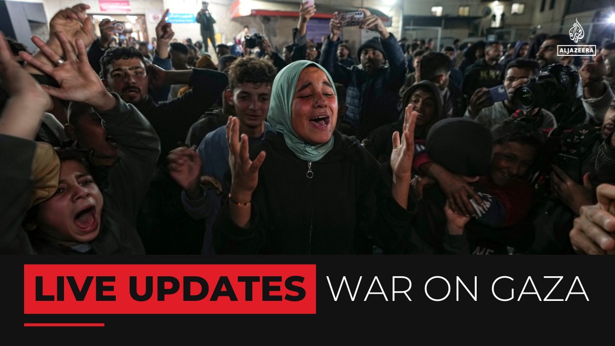 Despite a ceasefire set for Sunday, Israeli forces continue attacking Gaza, killing dozens of Palestinians just hours after the announcement.

🔴 Follow our LIVE coverage: aje.io/khuj5w