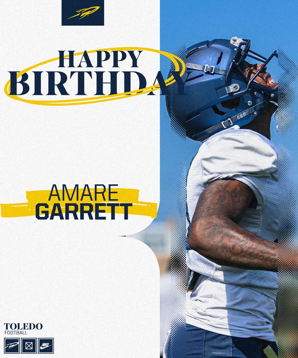 Happy birthday to <a href="/AmareGarrett/">Amare Garrett</a> 

#TeamToledo #ONErocket
