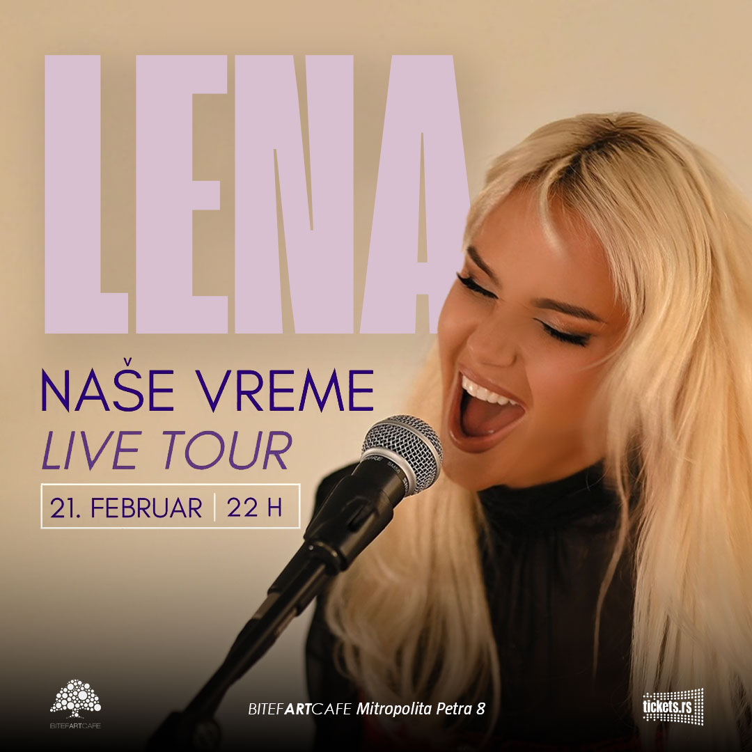#Beograd #koncert 21.02.2025. Bitef Art Cafe
Ulaznice: tickets.rs/event/lena_nas…

#lenakovacevic