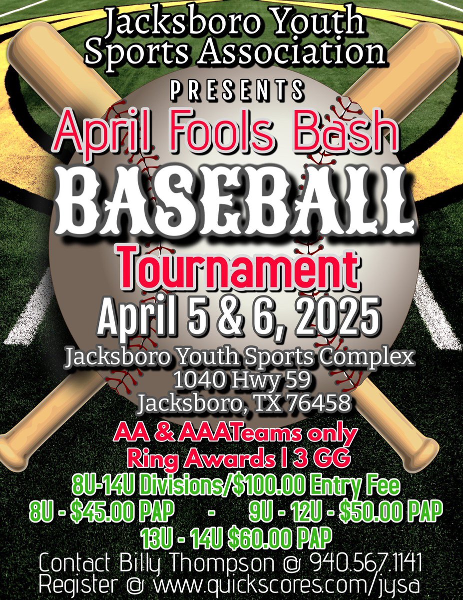 Jacksboro Youth Sports Association tweet media
