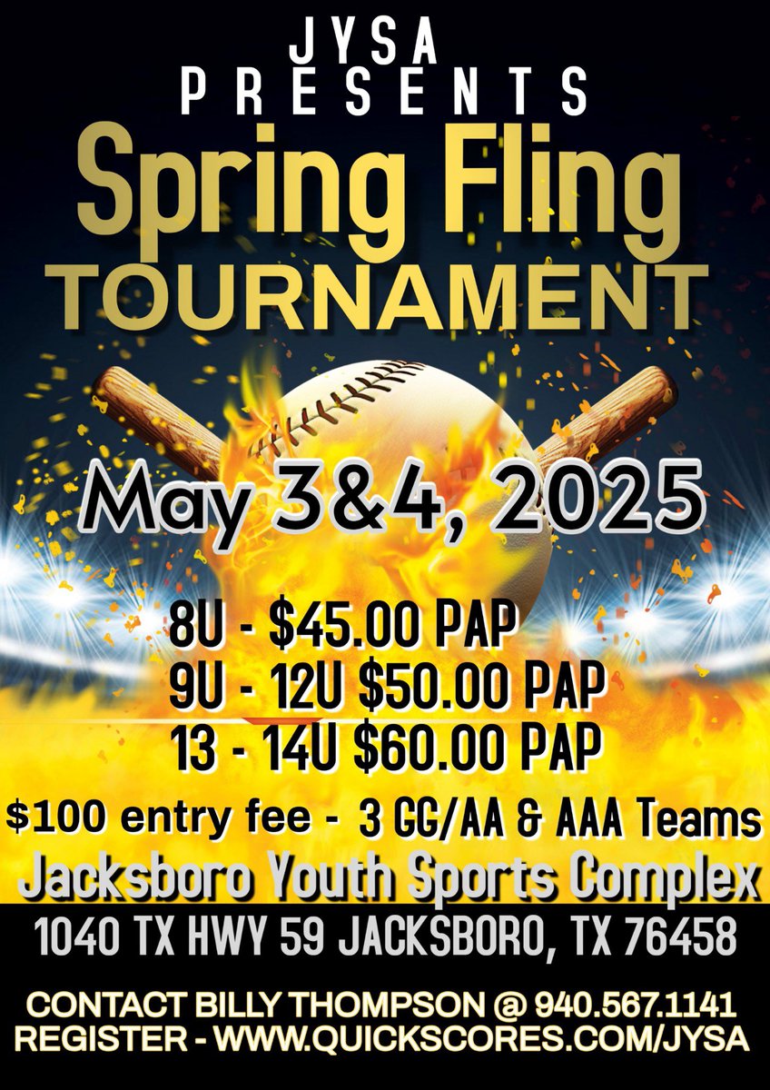 Jacksboro Youth Sports Association tweet media