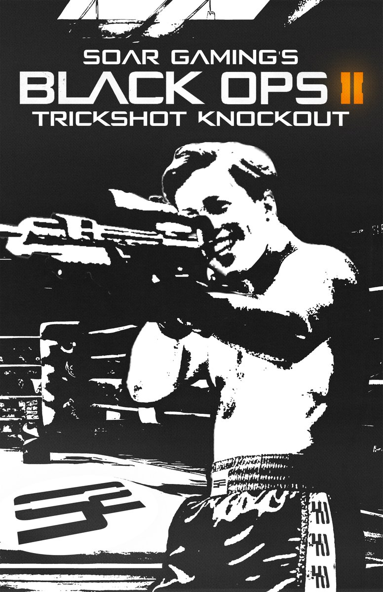 SoaRGaming's tweet image. Tomorrow we travel back to Black Ops 2 to do a trickshot tournament with spinners from all across the lands.

You'll see fierce competition, electric energy, and billcams galore. Don't miss out 😤