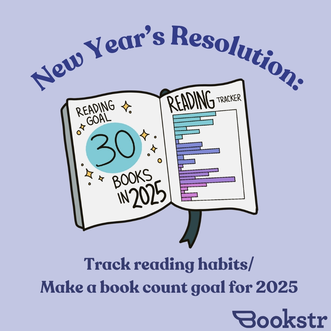 BookstrOfficial's tweet image. Are there any specific bookish habits you want to keep track of in 2025? 👀

[🎨 Graphic by Kayla Cole]

#resolutions #bookish #readinghabits